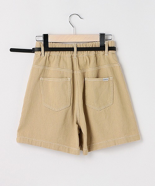 セール】ベルトつきタックショートパンツ（その他パンツ