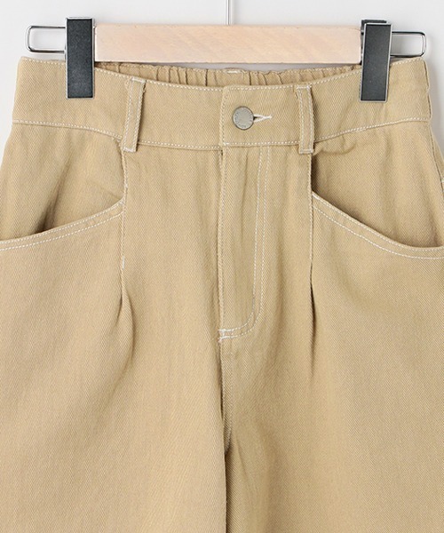 LOVETOXIC（ラブトキシック）の「ベルトつきタックショートパンツ（その他パンツ・キッズ・ベージュ/オフホワイト/ブルー/グレー・S/L/SS/M）」の12枚目の写真