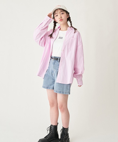 Ozz Ccroce ベルトつきショートパンツ セール】ベルトつきタックショートパンツ（その他パンツ
