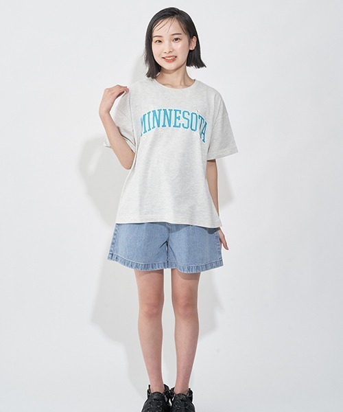 LOVETOXIC（ラブトキシック）の「ベルトつきタックショートパンツ（その他パンツ・キッズ・ベージュ/オフホワイト/ブルー/グレー・S/L/SS/M）」の20枚目の写真