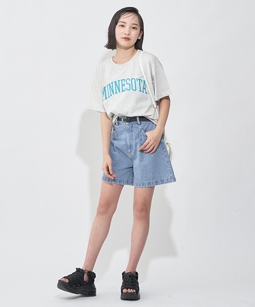 セール】ベルトつきタックショートパンツ（その他パンツ