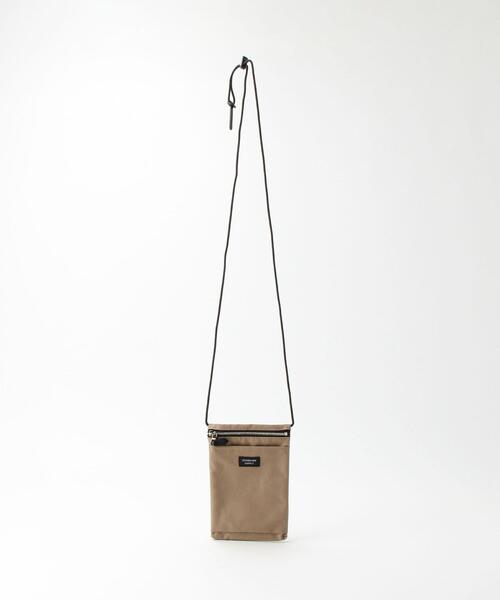 STANDARD SUPPLY(スタンダードサプライ)の「<STANDARD SUPPLY> SLING PURSE M/ショルダーバッグ(ショルダーバッグ・メンズ・ブラック/ベージュ・FREE)」の1枚目の写真