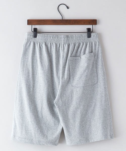 Champion（チャンピオン）の「【CHAMPION/チャンピオン】天竺ショートパンツ 　ＵＳＡコットン100％　ショーツ　サスティナブル　ワンポイントブランドロゴ刺繍（その他パンツ・メンズ・ホワイト/チャコールグレー/ブラック/ベージュ/ネイビー/杢グレー・MEDIUM/LARGE/X-LARGE/SMALL）」の16枚目の写真