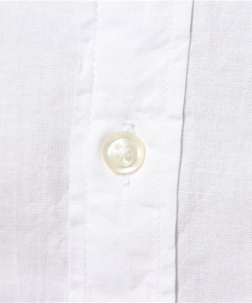 OUTLET（アウトレット）の「【CIAOPANIC TYPY】綿麻シャンブレー半袖シャツ（シャツ/ブラウス・メンズ・ブルー/ホワイト/ネイビー・MEDIUM/LARGE/SMALL）」の6枚目の写真