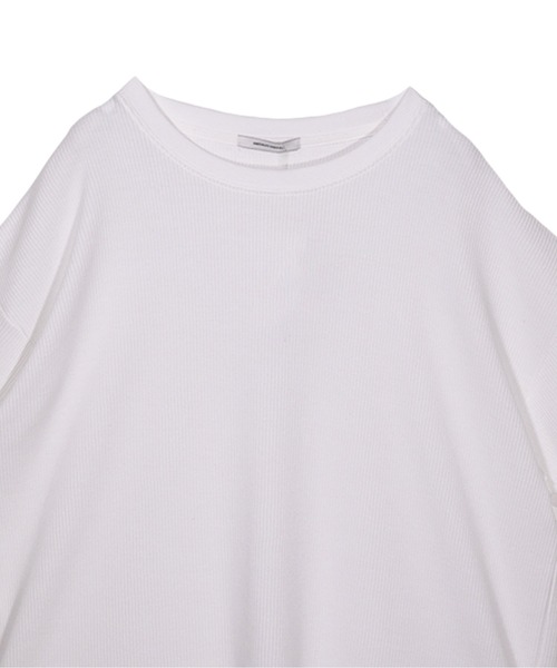 UNDERWRAPS(アンダーラップス)の「ワッフルラウンドT(M3)(Tシャツ/カットソー・レディース・ブラック/ベージュ/オートミール/ホワイト/グリーン・LARGE/MEDIUM)」の10枚目の写真