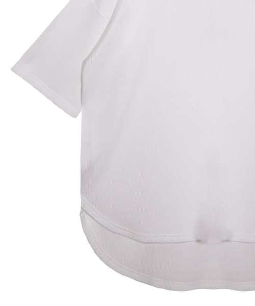UNDERWRAPS(アンダーラップス)の「ワッフルラウンドT(M3)(Tシャツ/カットソー・レディース・ブラック/ベージュ/オートミール/ホワイト/グリーン・LARGE/MEDIUM)」の11枚目の写真