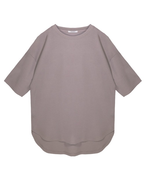 UNDERWRAPS(アンダーラップス)の「ワッフルラウンドT(M3)(Tシャツ/カットソー・レディース・ブラック/ベージュ/オートミール/ホワイト/グリーン・LARGE/MEDIUM)」の14枚目の写真