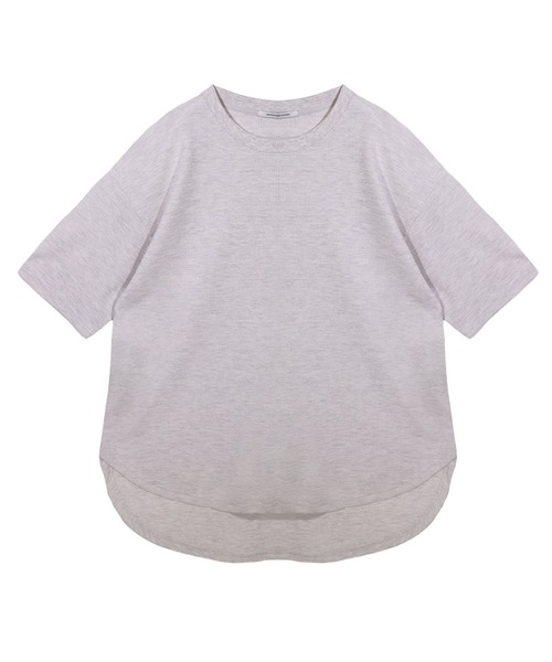 UNDERWRAPS(アンダーラップス)の「ワッフルラウンドT(M3)(Tシャツ/カットソー・レディース・ブラック/ベージュ/オートミール/ホワイト/グリーン・LARGE/MEDIUM)」の15枚目の写真