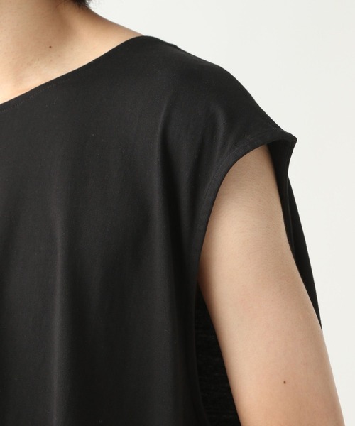 HARE(ハレ)の「ユルノースリーブBIGカット(HARE)(Tシャツ/カットソー・メンズ・ブラック/ホワイト/グレー/オレンジ/イエロー/ブラック系その他/グレー系その他/ホワイト系その他/ライトグレー/グレー系その他2/ブラック×シルバー/レッド系その他/グレー系その他3・FREE/SMALL/MEDIUM)」の16枚目の写真