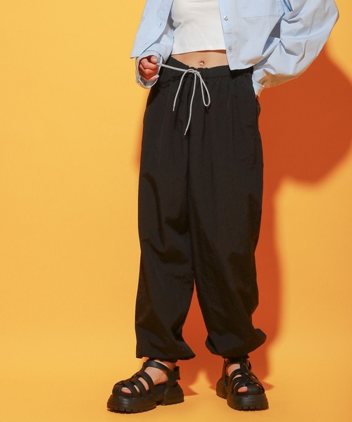 PBLIM（ページボーイリム）の「PAGEBOYLIM/スノーカーゴパンツ（その他パンツ・レディース・アイボリー/ライトピンク/カーキ/ブラック・FREE）」の9枚目の写真