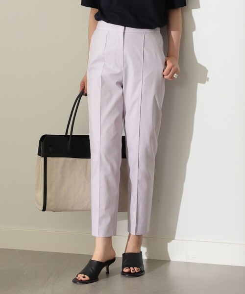 【美品】Demi-Luxe BEAMS♥️テーパードパンツ Demi-Luxe BEAMS（デミルクス ビームス）ツイル テーパード