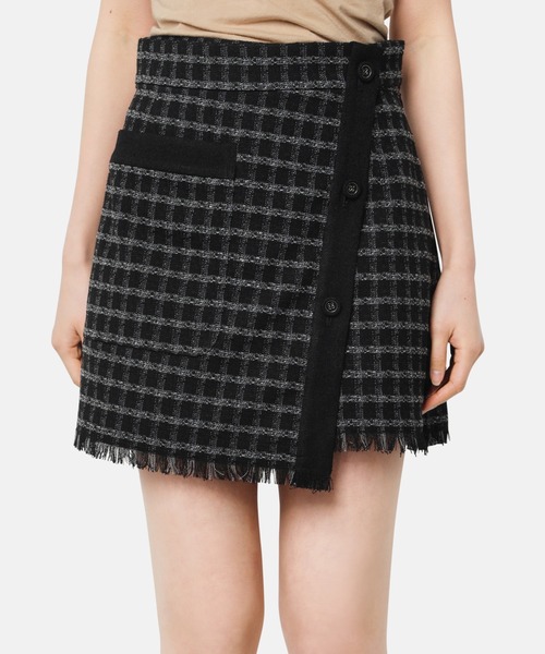 セール】チェックツイードスコート / Check Tweed Skort（その他