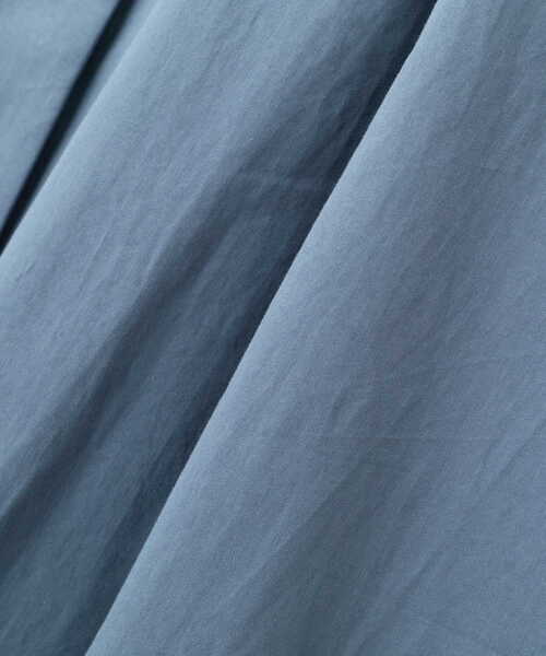 N.(N. Natural Beauty Basic)(エヌエヌナチュラルビューティーベーシック)の「◆サイドボタンベルトシャツワンピース(ワンピース・レディース・ネイビー/オフホワイト/ブルー・SMALL/MEDIUM)」の6枚目の写真