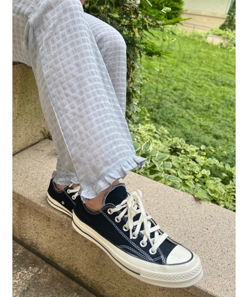 JUMELLE(ジュメロ)の「シアーチェックパンツ(その他パンツ・レディース・ピンク/ブルー・S/M)」の10枚目の写真