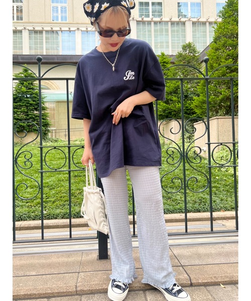 JUMELLE ジュメロ レイヤードポロTシャツ ネイビー