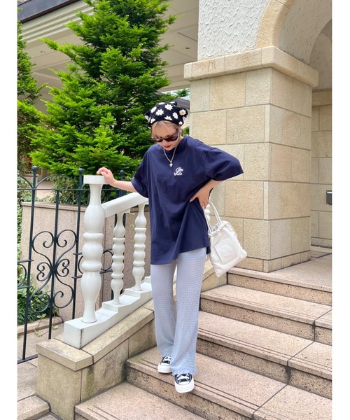 JUMELLE(ジュメロ)の「シアーチェックパンツ(その他パンツ・レディース・ピンク/ブルー・S/M)」の20枚目の写真