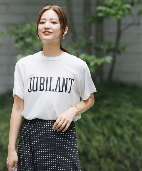 URBAN RESEARCH(アーバンリサーチ)の「ソフトコットンロゴTシャツ(Tシャツ/カットソー・レディース・ブラウン/グリーン/ホワイト系その他・FREE)」の11枚目の写真
