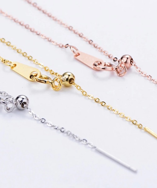 CERCA（チェルカ）の「urbanfemine./[サージカルステンレス]調整可能 スライドチェーンアンクレット U7022（アンクレット・レディース・イエローゴールド/ホワイトゴールド/ピンクゴールド・FREE）」の7枚目の写真