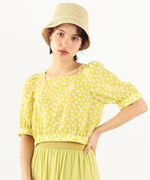 花柄 黄色 イェロー インポート ブラウス シャツ 楽天市場】【30％OFF】大きいサイズ ブラウス レディース 夏 5分