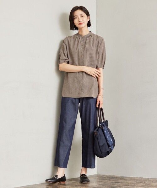 J.PRESS LIBERTY ワンピース バッグ J.PRESS（ジェイプレス）の「【WEB限定カラーあり・A4サイズ収納