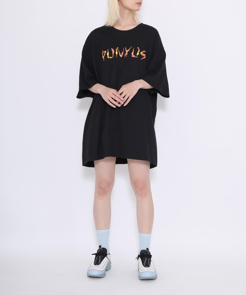 PUNYUS（プニュズ）の「PUNYUSロゴビッグＴ（Tシャツ/カットソー・レディース・ホワイト/ベージュ/ブラック/グリーン・4/3）」の16枚目の写真