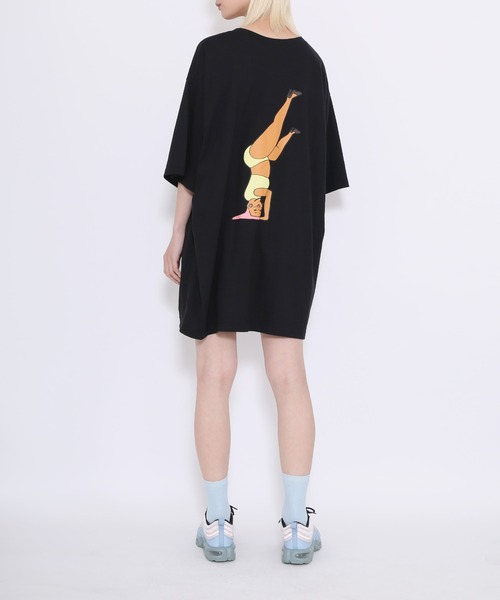 PUNYUS（プニュズ）の「PUNYUSロゴビッグＴ（Tシャツ/カットソー・レディース・ホワイト/ベージュ/ブラック/グリーン・4/3）」の17枚目の写真