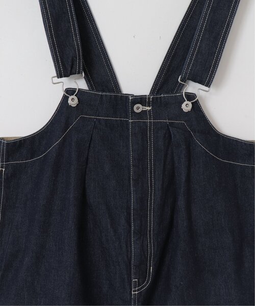 DOUBLE NAME（ダブルネーム）の「バギーデッキデニムサロペット（サロペット/オーバーオール・レディース・ワンウォッシュ/インディゴブルー・FREE）」の12枚目の写真