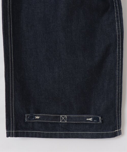 DOUBLE NAME（ダブルネーム）の「バギーデッキデニムサロペット（サロペット/オーバーオール・レディース・ワンウォッシュ/インディゴブルー・FREE）」の14枚目の写真