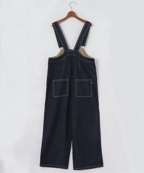DOUBLE NAME（ダブルネーム）の「バギーデッキデニムサロペット（サロペット/オーバーオール・レディース・ワンウォッシュ/インディゴブルー・FREE）」の15枚目の写真