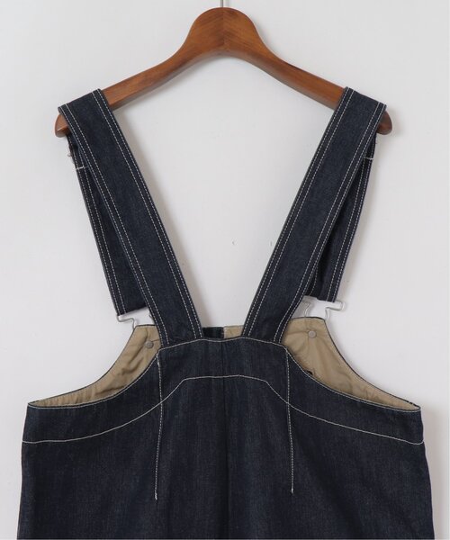 DOUBLE NAME（ダブルネーム）の「バギーデッキデニムサロペット（サロペット/オーバーオール・レディース・ワンウォッシュ/インディゴブルー・FREE）」の16枚目の写真