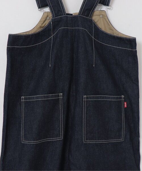 DOUBLE NAME（ダブルネーム）の「バギーデッキデニムサロペット（サロペット/オーバーオール・レディース・ワンウォッシュ/インディゴブルー・FREE）」の17枚目の写真
