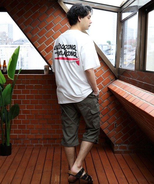 Toucan Surfing(トゥーカンサーフィン)の「ToucanSurfing バックプリントT(Tシャツ/カットソー・メンズ・グリーン/ホワイト/ネイビー/ブラック・MEDIUM/X-LARGE/LARGE)」の10枚目の写真