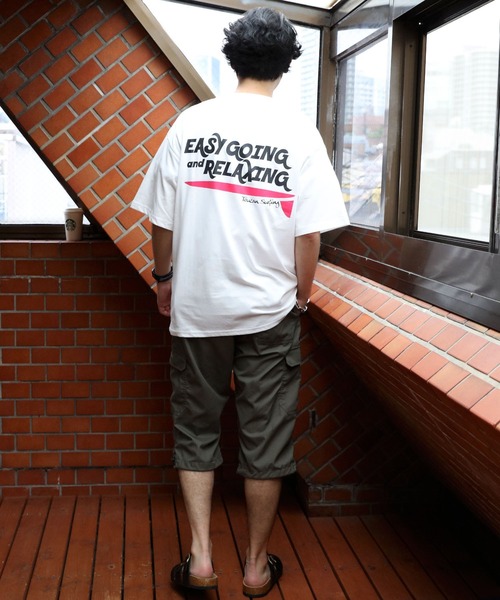 Toucan Surfing(トゥーカンサーフィン)の「ToucanSurfing バックプリントT(Tシャツ/カットソー・メンズ・グリーン/ホワイト/ネイビー/ブラック・MEDIUM/X-LARGE/LARGE)」の12枚目の写真
