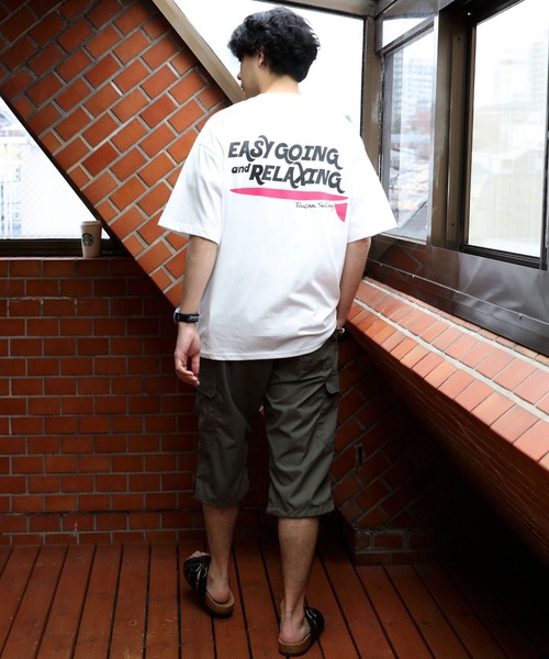 Toucan Surfing(トゥーカンサーフィン)の「ToucanSurfing バックプリントT(Tシャツ/カットソー・メンズ・グリーン/ホワイト/ネイビー/ブラック・MEDIUM/X-LARGE/LARGE)」の13枚目の写真