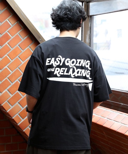 Toucan Surfing(トゥーカンサーフィン)の「ToucanSurfing バックプリントT(Tシャツ/カットソー・メンズ・グリーン/ホワイト/ネイビー/ブラック・MEDIUM/X-LARGE/LARGE)」の16枚目の写真