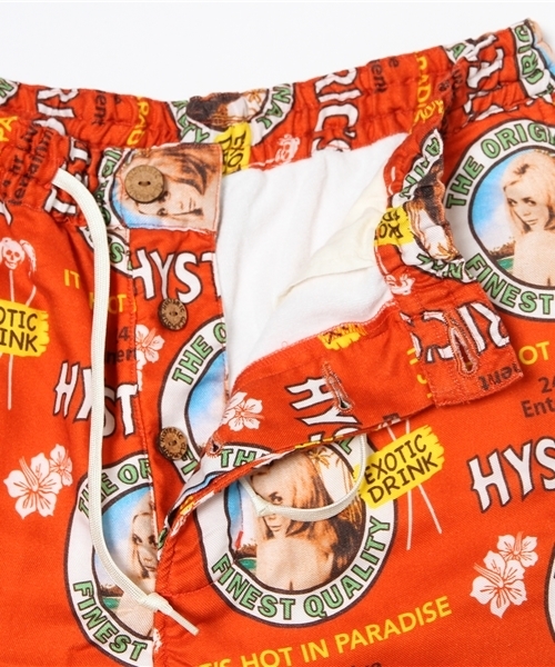 HYSTERIC GLAMOUR（ヒステリックグラマー）の「EXOTIC DRINK総柄 裏パイルショートPT（その他パンツ・メンズ・レッド系その他・LARGE/SMALL/MEDIUM）」の5枚目の写真