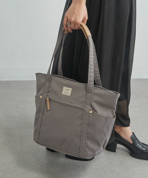 anello（アネロ）の「【anello】GHM0553 大容量 トートバッグ（トートバッグ・レディース・ブルー/ブラック/グレー/ベージュ・FREE）」の22枚目の写真