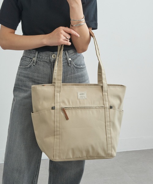 anello（アネロ）の「【anello】GHM0553 大容量 トートバッグ（トートバッグ・レディース・ブルー/ブラック/グレー/ベージュ・FREE）」の13枚目の写真
