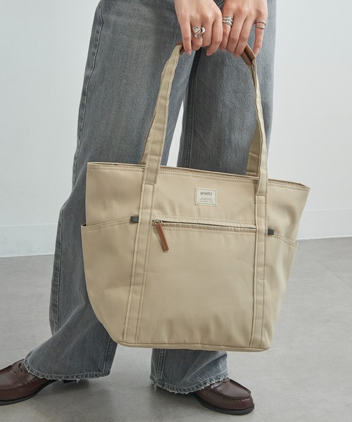 anello（アネロ）の「【anello】GHM0553 大容量 トートバッグ（トートバッグ・レディース・ブルー/ブラック/グレー/ベージュ・FREE）」の15枚目の写真