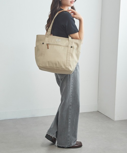 anello（アネロ）の「【anello】GHM0553 大容量 トートバッグ（トートバッグ・レディース・ブルー/ブラック/グレー/ベージュ・FREE）」の16枚目の写真