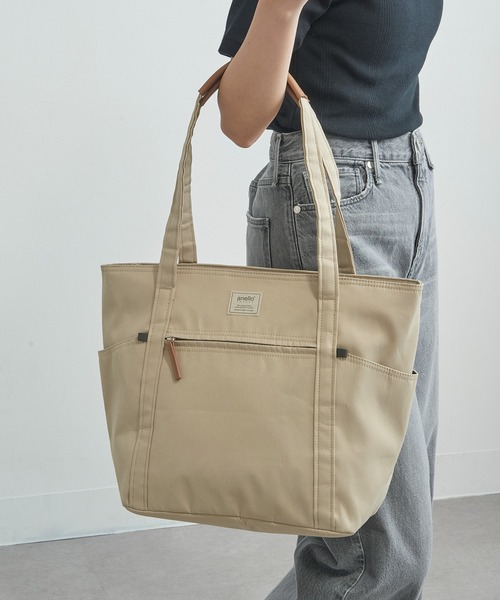 anello（アネロ）の「【anello】GHM0553 大容量 トートバッグ（トートバッグ・レディース・ブルー/ブラック/グレー/ベージュ・FREE）」の14枚目の写真
