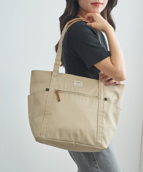 anello（アネロ）の「【anello】GHM0553 大容量 トートバッグ（トートバッグ・レディース・ブルー/ブラック/グレー/ベージュ・FREE）」の12枚目の写真