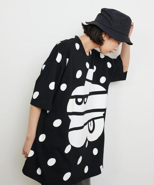 FRAPBOIS PARK（フラボアパーク）の「マークバケット（ハット・レディース・ブラック/ベージュ・FREE）」の12枚目の写真