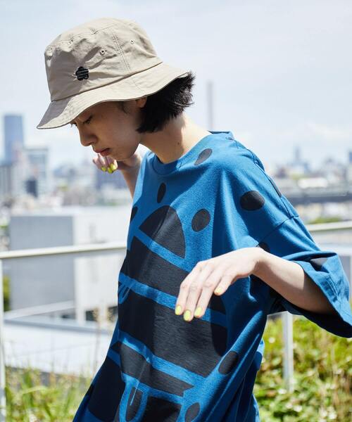 FRAPBOIS PARK（フラボアパーク）の「マークバケット（ハット・レディース・ブラック/ベージュ・FREE）」の14枚目の写真