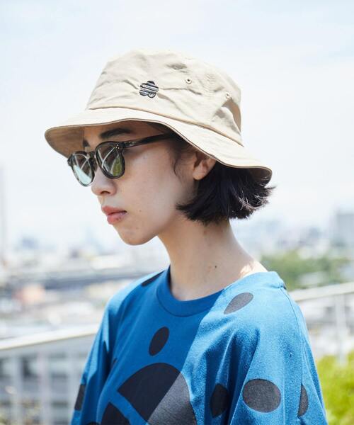 FRAPBOIS PARK（フラボアパーク）の「マークバケット（ハット・レディース・ブラック/ベージュ・FREE）」の18枚目の写真