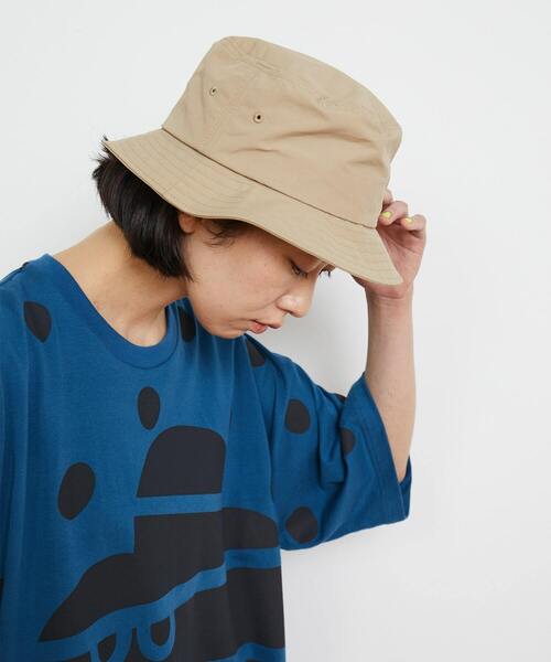 FRAPBOIS PARK（フラボアパーク）の「マークバケット（ハット・レディース・ブラック/ベージュ・FREE）」の22枚目の写真