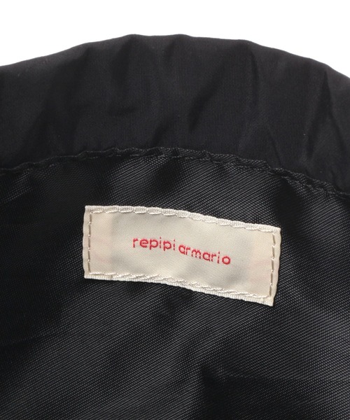 repipi armario(レピピ アルマリオ)の「ナイロンミニナップサック(バックパック/リュック・キッズ・その他/グレー/ブラック・FREE)」の11枚目の写真
