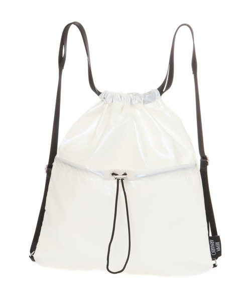 repipi armario(レピピ アルマリオ)の「ナイロンミニナップサック(バックパック/リュック・キッズ・その他/グレー/ブラック・FREE)」の17枚目の写真