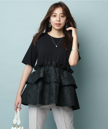 JUSGLITTY（ジャスグリッティー）の「ブラウスライクペプラム