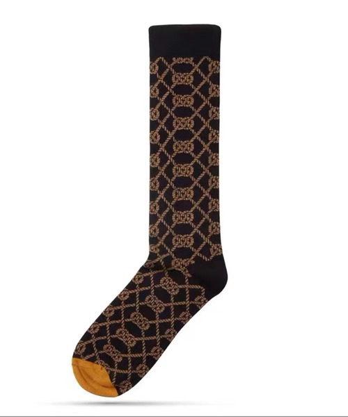 Chick（チック）の「▲総柄ミディソックス（ソックス/靴下・レディース・ブラック系その他2/ベージュ系その他/ブラック系その他3/ブラック系その他・FREE）」の12枚目の写真